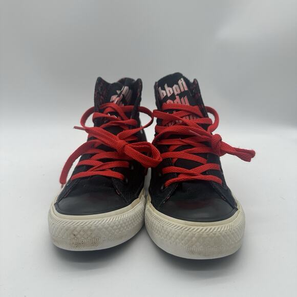 Men Size 4.5 Converse Black Sabbath Bloody Sabbath Chuck Taylor Sneakers 143251F - Picture 2 of 10